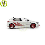 1/18 Renault Megane R.S Trophy-R 2019 White NOREV 185239 Diecast Model Toy Car Gifts For Father Friends