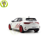 1/18 Renault Megane R.S Trophy-R 2019 White NOREV 185239 Diecast Model Toy Car Gifts For Father Friends