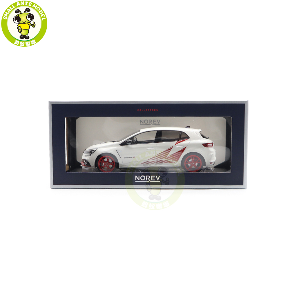 Renault Megane R.S. Trophy ミニカー 1/18 特別版 1/18 Renault Megane RS Trophy 2019 Red Diecast Model Car by Norev