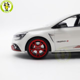 1/18 Renault Megane R.S Trophy-R 2019 White NOREV 185239 Diecast Model Toy Car Gifts For Father Friends
