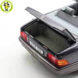 1/18 Mercedes Benz 500 SL R129 Norev OEM Bornite Metallic Diecast Model Toys Car Gifts For Father Friends