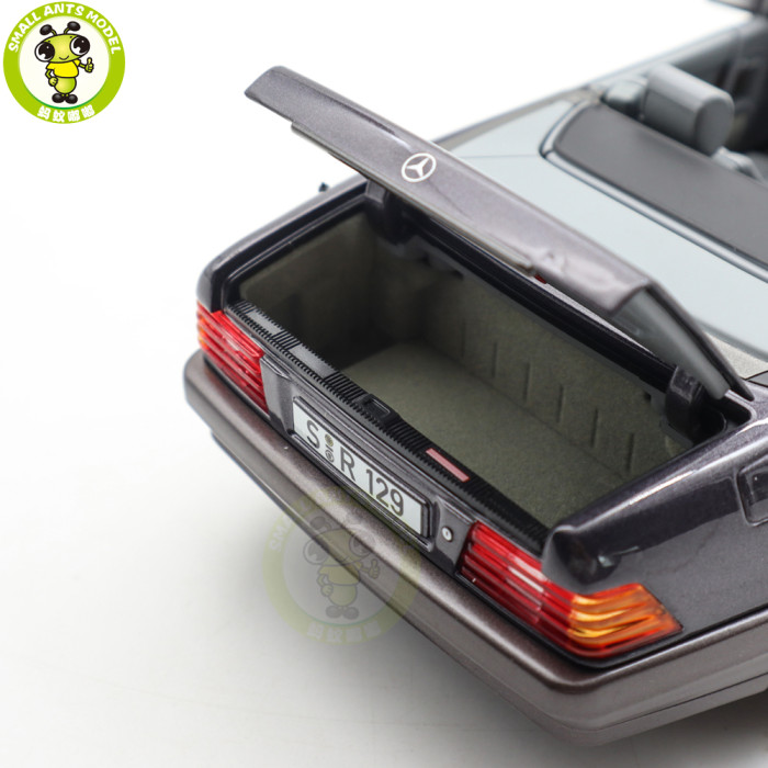 1/18 Mercedes Benz 500 SL R129 Norev OEM Bornite Metallic Diecast Model Toys Car Gifts For Father Friends