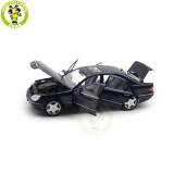 1/18 Mercedes Benz S55 AMG 2000 Norev 183817 Blue Diecast Model Toy Car Gifts For Friends Father
