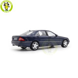 1/18 Mercedes Benz S55 AMG 2000 Norev 183817 Blue Diecast Model Toy Car Gifts For Friends Father