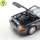 1/18 Mercedes Benz 500 SL R129 Norev OEM Bornite Metallic Diecast Model Toys Car Gifts For Father Friends