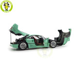 1/18 Ferrari F40 Kyosho 08416MG Mint Green Diecast Model Toy Cars Gifts For Father Friends
