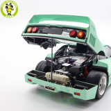 1/18 Ferrari F40 Kyosho 08416MG Mint Green Diecast Model Toy Cars Gifts For Father Friends