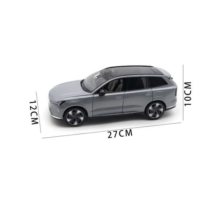 1/18  Volvo EX90 Battery Electric Vehicle Diecast Model Toy Car Gifts For Friends Father Collection