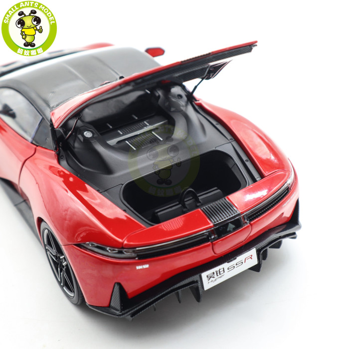1/18 GAC Aion 2024 Hyptec Hyper SSR Diecast Model Toys Car Gifts For Father Friends
