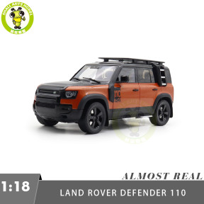 1/18 Land Rover Defender 110 2020 Almost Real 810813 Diecast Model Toy Car Gifts For Father Friends