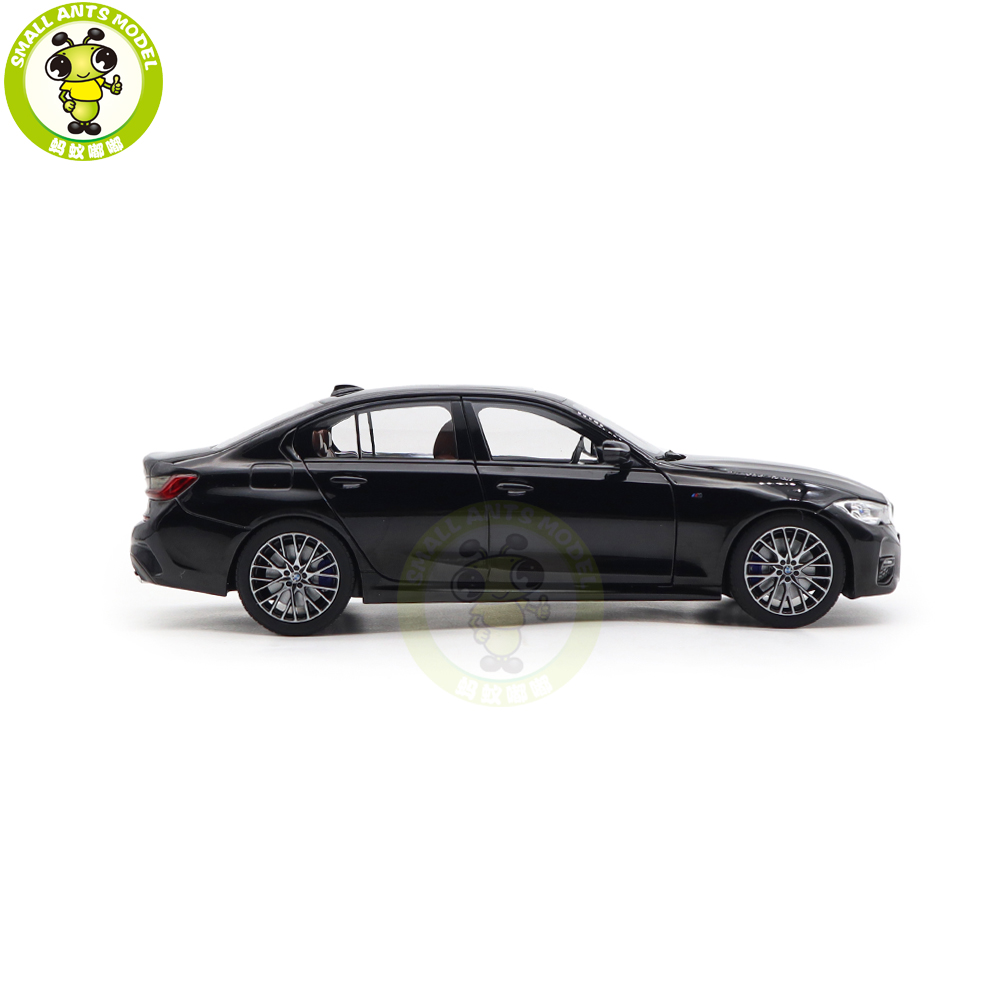 1/18 BMW 330i 2019 G20 Norev 183277 Black Diecast Model Toy Car