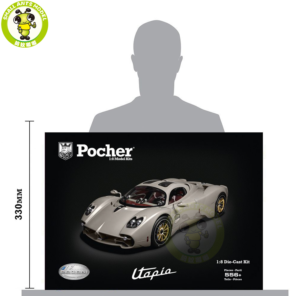 1/8 Pocher HK120 Pagani Utopia Coupe - Rinascimento Lucido Diecast