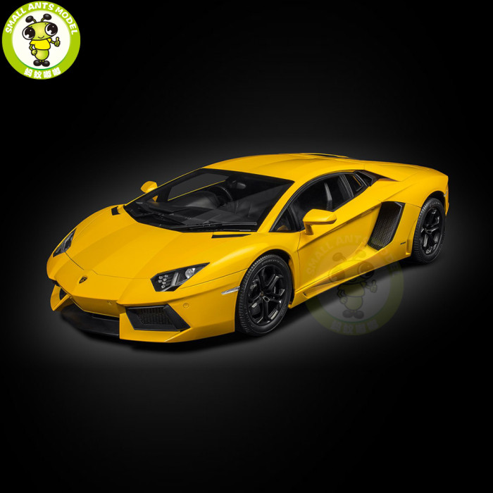 1/8 Pocher HK119 Lamborghini Aventador LP700-4 LP700 Giallo Orion Diecast Scale Kit Gifts For Friends Family