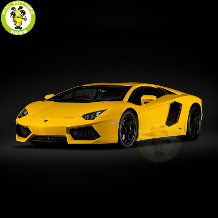 1/8 Pocher HK119 Lamborghini Aventador LP700-4 LP700 Giallo Orion Diecast Scale Kit Gifts For Friends Family