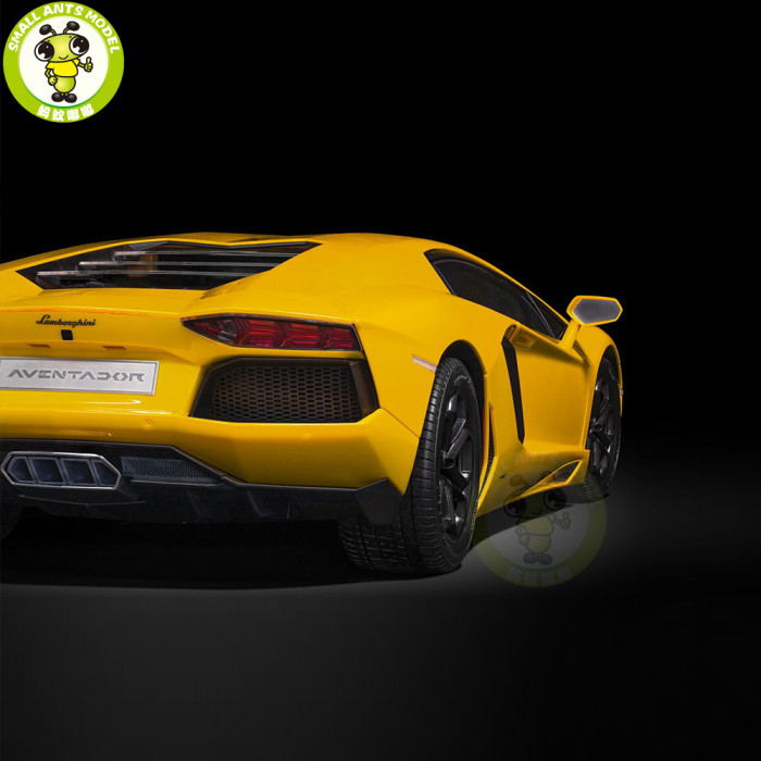 1/8 Pocher HK119 Lamborghini Aventador LP700-4 LP700 Giallo Orion Diecast Scale Kit Gifts For Friends Family