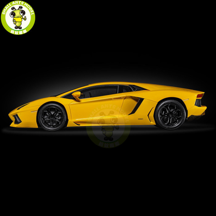 1/8 Pocher HK119 Lamborghini Aventador LP700-4 LP700 Giallo Orion Diecast Scale Kit Gifts For Friends Family