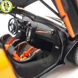1/18 LCD HPD McLaren 765LT Supercar Orange Diecast Model Car Gifts For Father Friends