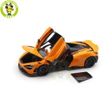 1/18 LCD HPD McLaren 765LT Supercar Orange Diecast Model Car Gifts For Father Friends