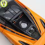 1/18 LCD HPD McLaren 765LT Supercar Orange Diecast Model Car Gifts For Father Friends