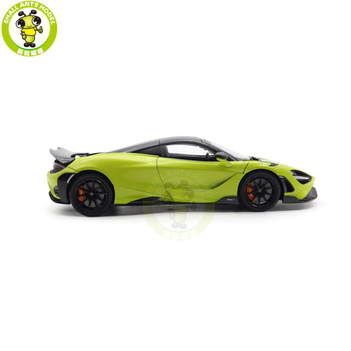 1/18 LCD HPD McLaren 765LT Supercar Green Diecast Model Car Gifts For Father Friends
