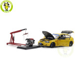 1/18 MOTORHELIX Honda CIVIC Type R EK9-120 Spoon Diecast Model Toy Car Gifts For Father Friends