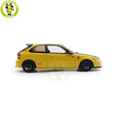1/18 MOTORHELIX Honda CIVIC Type R EK9-120 Spoon Diecast Model Toy Car Gifts For Father Friends