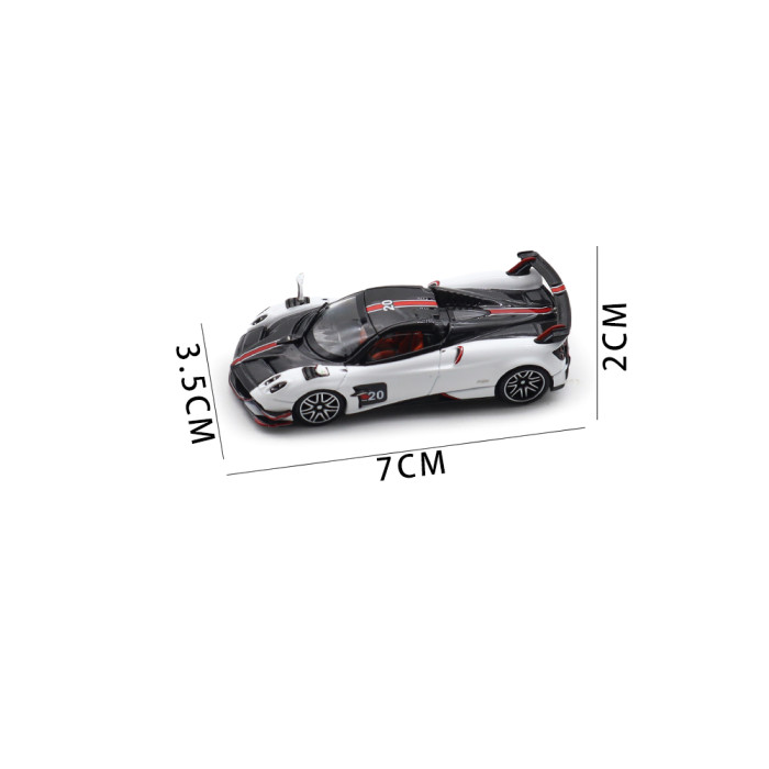 1/64 LCD Pagani Huayra Roadster BC Supercar Racing Car Diecast Model Toys Car Gifts