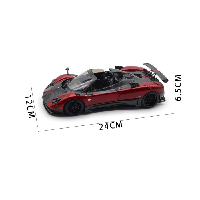 1/18 PAGANI ZONDA Cinque Roadster 2009 Rosso Dubai Almost Real 850612001 Diecast Model Toys Car Boys Girls Gifts