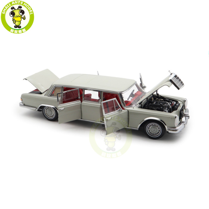 1/18 Mercedes Benz 600 Pullman W100 1963-1981 NZG Diecast Model Toy Car Gifts For Friends Father