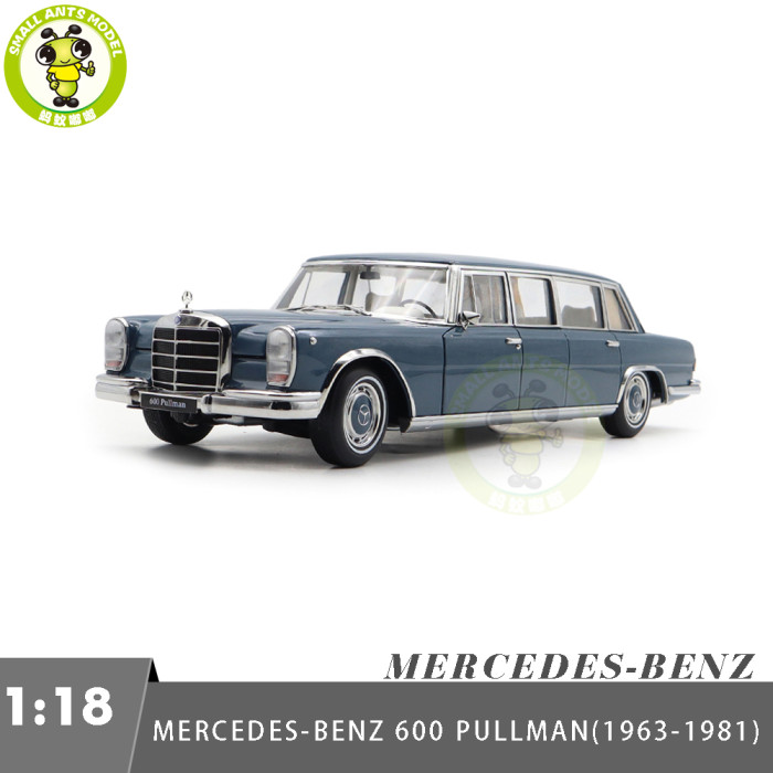 1/18 Mercedes Benz 600 Pullman W100 1963-1981 NZG Diecast Model Toy Car Gifts For Friends Father