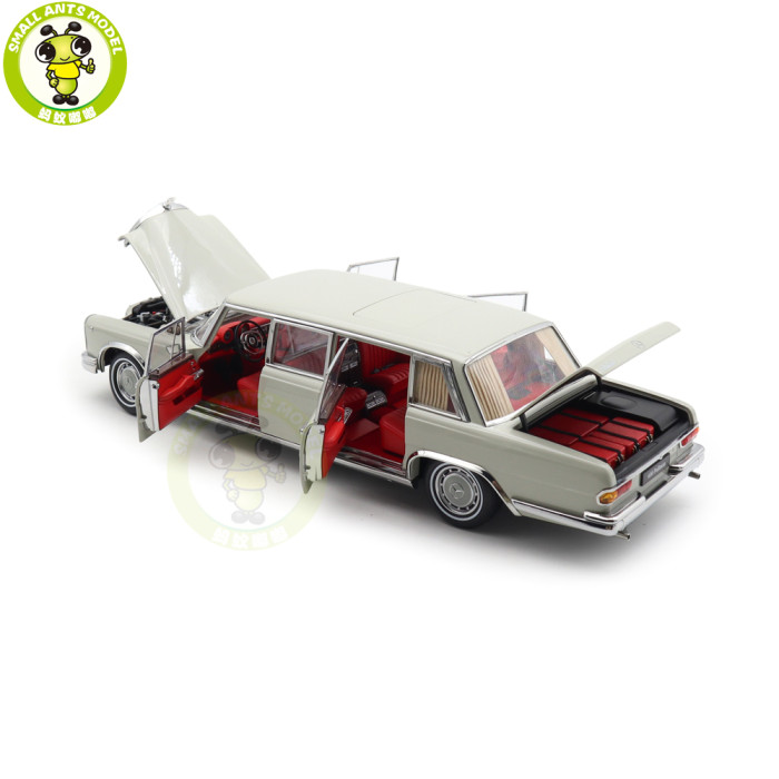 1/18 Mercedes Benz 600 Pullman W100 1963-1981 NZG Diecast Model Toy Car Gifts For Friends Father
