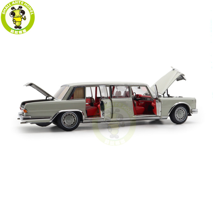 1/18 Mercedes Benz 600 Pullman W100 1963-1981 NZG Diecast Model Toy Car Gifts For Friends Father