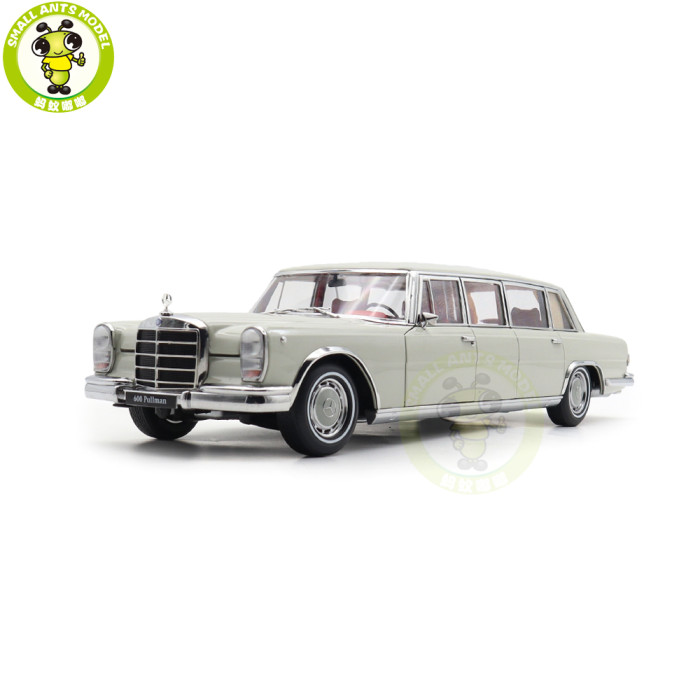 1/18 Mercedes Benz 600 Pullman W100 1963-1981 NZG Diecast Model Toy Car Gifts For Friends Father