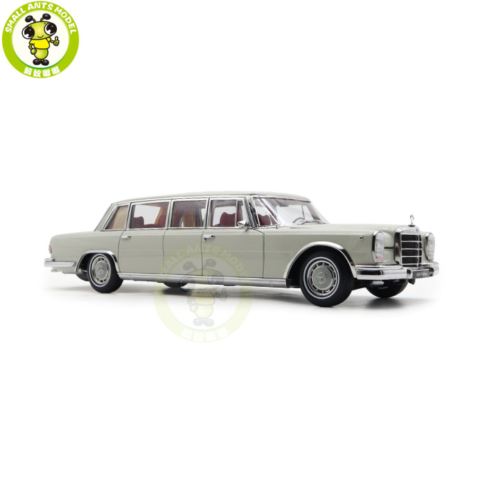 1/18 Mercedes Benz 600 Pullman W100 1963-1981 NZG Diecast Model Toy Car Gifts For Friends Father