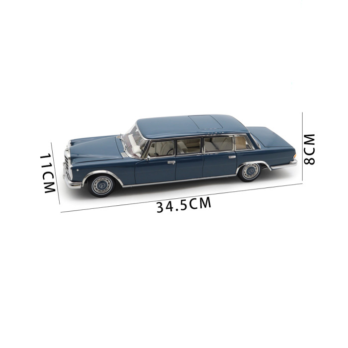 1/18 Mercedes Benz 600 Pullman W100 1963-1981 NZG Diecast Model Toy Car Gifts For Friends Father