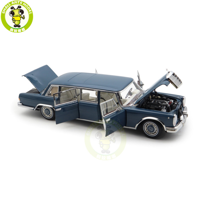 1/18 Mercedes Benz 600 Pullman W100 1963-1981 NZG Diecast Model Toy Car Gifts For Friends Father