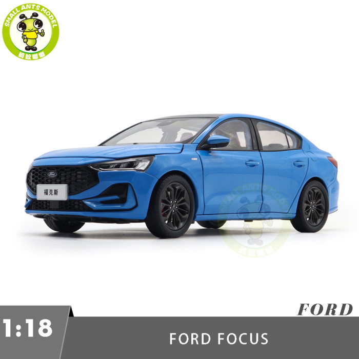 1/18 Ford All New Focus 2022 Diecast Model Toys Car Gifts For Father Friends