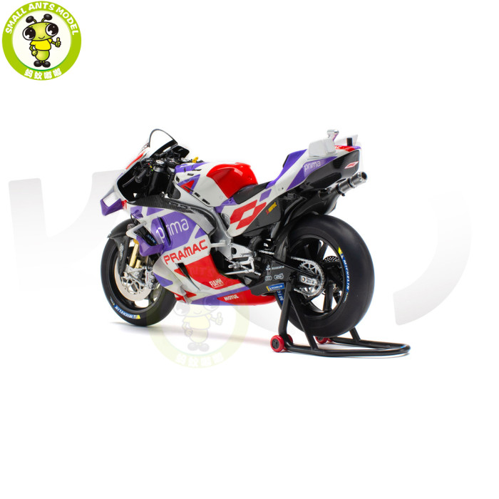 1/12 Kiloworks Ducati GP23 MOTOGP 2023 Pramac Racing Diecast Motorcycle Model Toys Gifts For Father Friends