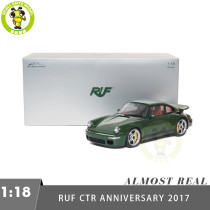 1/18 Porsche RUF CTR Anniversary 2017 Almost Real 880304 Diecast Model Toy Car Gifts For Friends Father