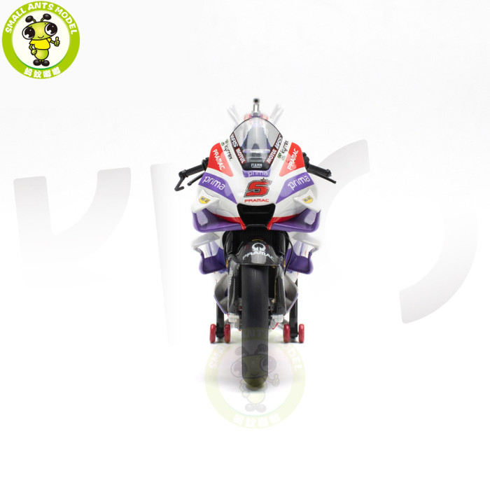 1/12 Kiloworks Ducati GP23 MOTOGP 2023 Pramac Racing Diecast Motorcycle Model Toys Gifts For Father Friends