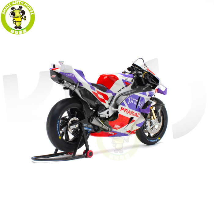 1/12 Kiloworks Ducati GP23 MOTOGP 2023 Pramac Racing Diecast Motorcycle Model Toys Gifts For Father Friends