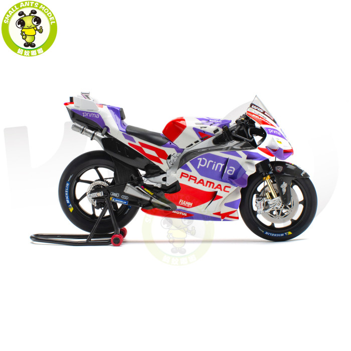 1/12 Kiloworks Ducati GP23 MOTOGP 2023 Pramac Racing Diecast Motorcycle Model Toys Gifts For Father Friends