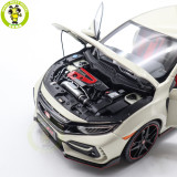 1/18 LCD Honda Civic Type-R Type R 2020 FK8 Diecast Metal Model Toy Car Gifts For Father Friends