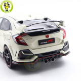 1/18 LCD Honda Civic Type-R Type R 2020 FK8 Diecast Metal Model Toy Car Gifts For Father Friends