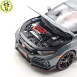 1/18 LCD Honda Civic Type-R Type R 2020 FK8 Diecast Metal Model Toy Car Gifts For Father Friends