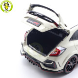 1/18 LCD Honda Civic Type-R Type R 2020 FK8 Diecast Metal Model Toy Car Gifts For Father Friends