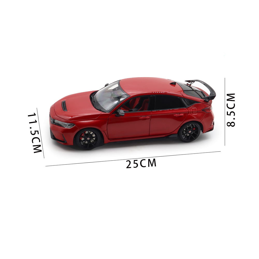 1/18 MOTORHELIX Honda CIVIC Type R FL5 Diecast Model Toy Car Gifts