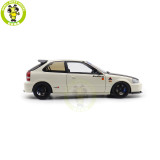 1/18 MOTORHELIX Honda CIVIC Type R EK9-120 Spoon Diecast Model Toy Car Gifts For Father Friends