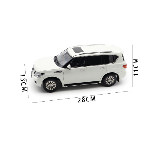 1/18 Nissan PATROL 2018 Y62 V5.6 Diecast Model Toys Car Boys Girls Gifts