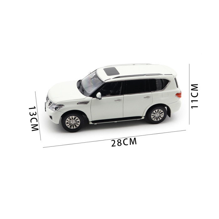 1/18 Nissan PATROL 2018 Y62 V5.6 Diecast Model Toys Car Boys Girls Gifts